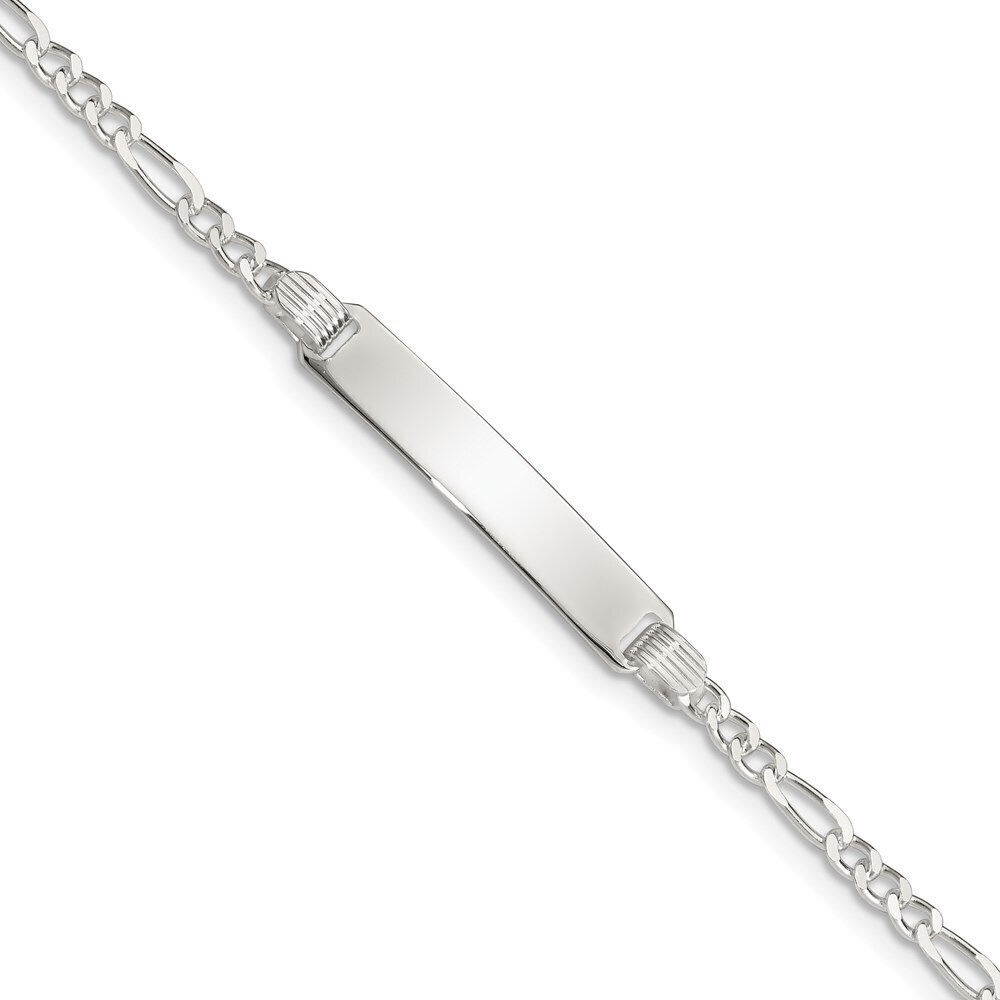 Kazi Luxury Sterling Silver Children's ID Bracelet